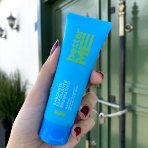 Sabonete esfoliante enzimático